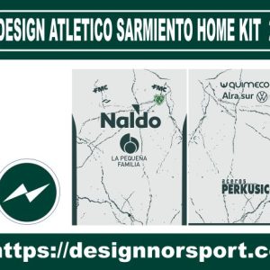 DESIGN ATLETICO SARMIENTO HOME KIT  25-26