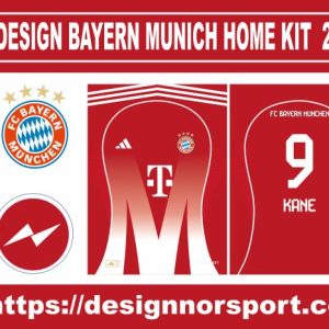 DESIGN BAYERN MUNICH HOME KIT  25-26