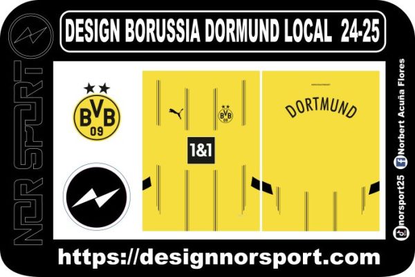 DESIGN BORUSSIA DORMUND LOCAL  24-25