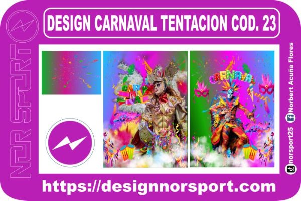 DESIGN CARNAVAL TENTACION COD. 23