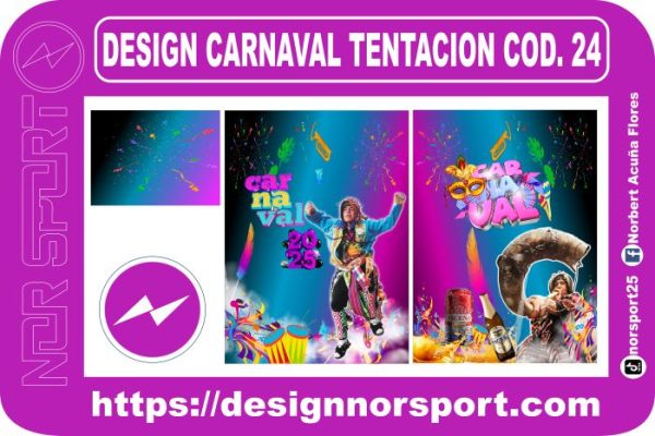 DESIGN CARNAVAL TENTACION COD. 24