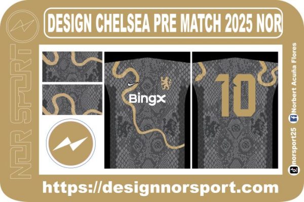 DESIGN CHELSEA PRE MATCH 2025 NOR