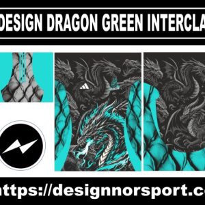 DESIGN DRAGON GREEN INTERCLASSE