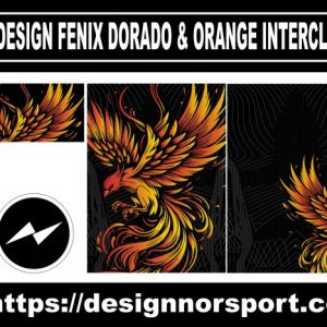 DESIGN FENIX DORADO & ORANGE INTERCLASSE