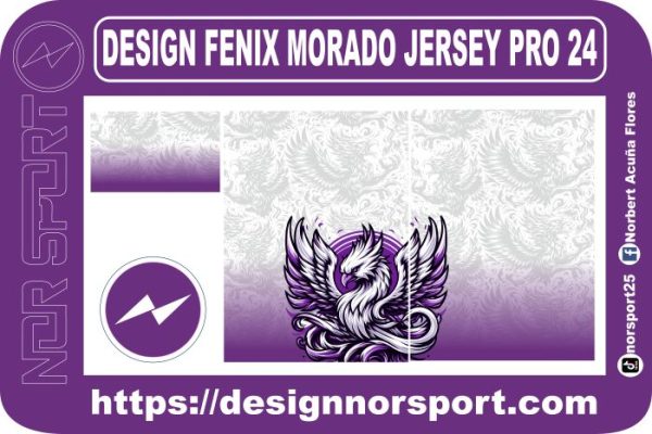 DESIGN FENIX MORADO JERSEY PRO 24