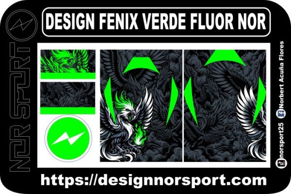 DESIGN FENIX VERDE FLUOR NOR