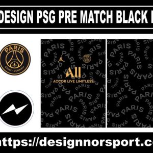 DESIGN PSG PRE MATCH BLACK NOR