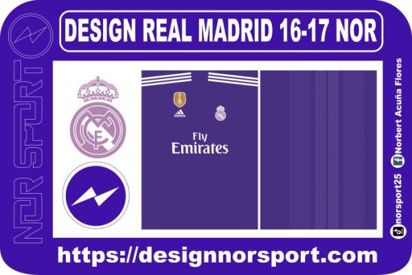DESIGN REAL MADRID 16-17 NOR