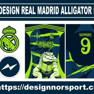 DESIGN REAL MADRID ALLIGATOR NOR