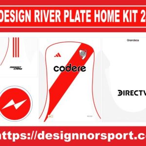 DESIGN RIVER PLATE HOME KIT 24-25