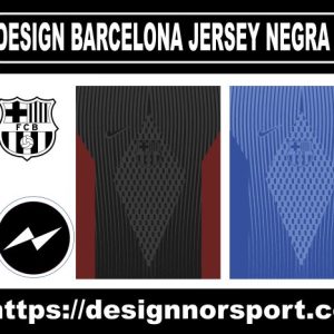 DESIGN BARCELONA JERSEY NEGRA NOR
