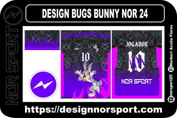 DESIGN BUGS BUNNY NOR 24