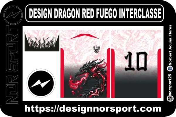 DESIGN DRAGON RED FUEGO INTERCLASSE