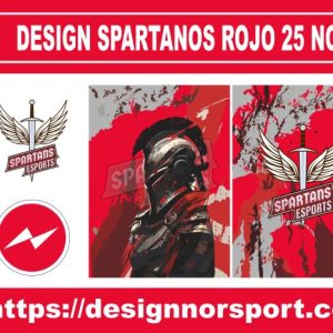 DESIGN SPARTANOS ROJO 25 NOR