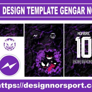 DESIGN TEMPLATE GENGAR NOR