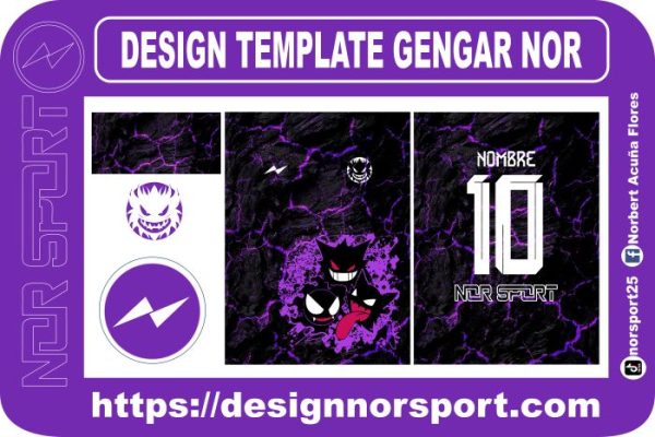 DESIGN TEMPLATE GENGAR NOR