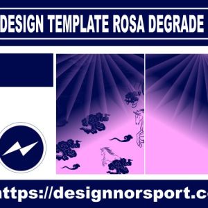 DESIGN TEMPLATE ROSA DEGRADE NOR