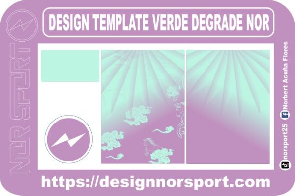DESIGN TEMPLATE VERDE DEGRADE NOR