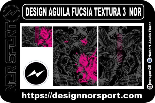 DESIGN AGUILA FUCSIA TEXTURA 3  NOR