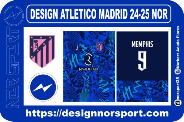 DESIGN ATLETICO MADRID 24-25 NOR