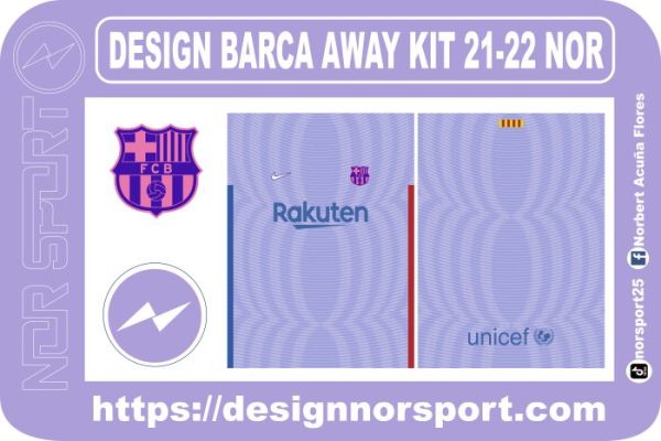 DESIGN BARCA AWAY KIT 21-22 NOR