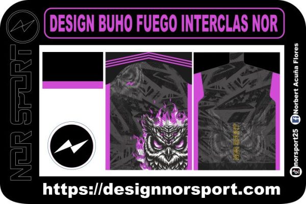 DESIGN BUHO FUEGO INTERCLAS NOR
