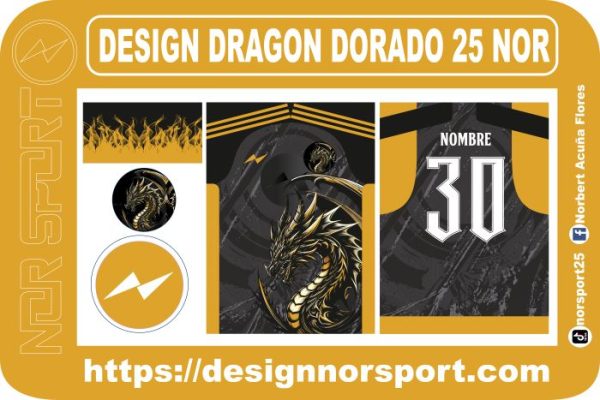 DESIGN DRAGON DORADO 25 NOR