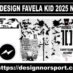 DESIGN FAVELA KID 2025 NOR