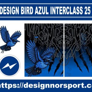DESIGN BIRD AZUL INTERCLASS 25 NOR