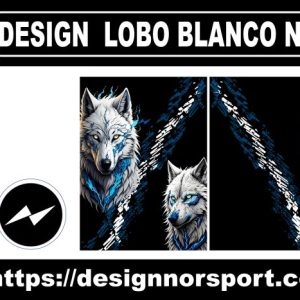 DESIGN  LOBO BLANCO NOR