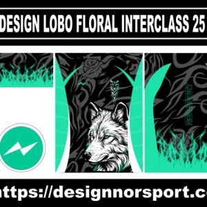 DESIGN LOBO FLORAL INTERCLASS 25 NOR