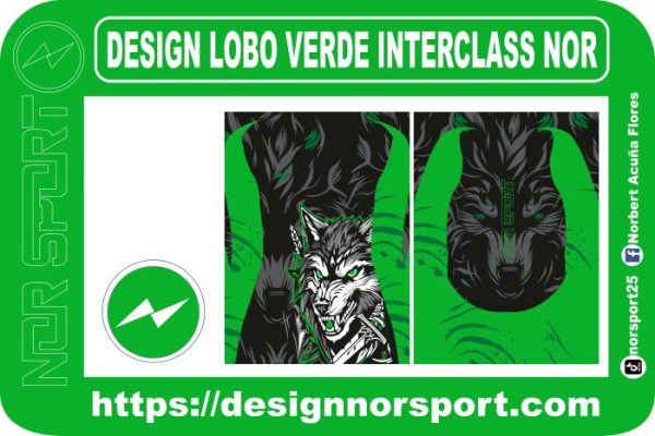 DESIGN LOBO VERDE INTERCLASS NOR