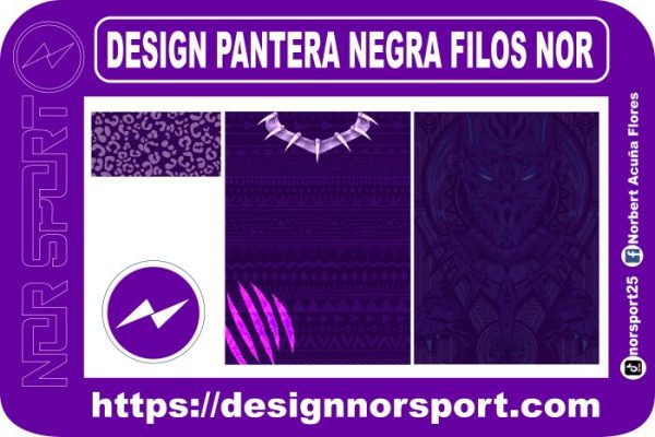 DESIGN PANTERA NEGRA FILOS NOR