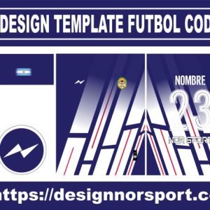 DESIGN TEMPLATE FUTBOL COD. 36