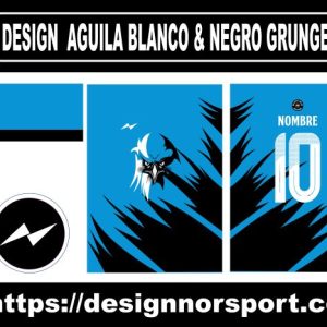 DESIGN  AGUILA BLANCO & NEGRO GRUNGE NOR