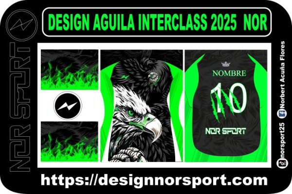 DESIGN AGUILA INTERCLASS 2025  NOR