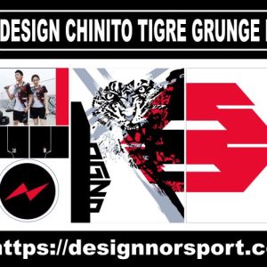 DESIGN CHINITO TIGRE GRUNGE NOR