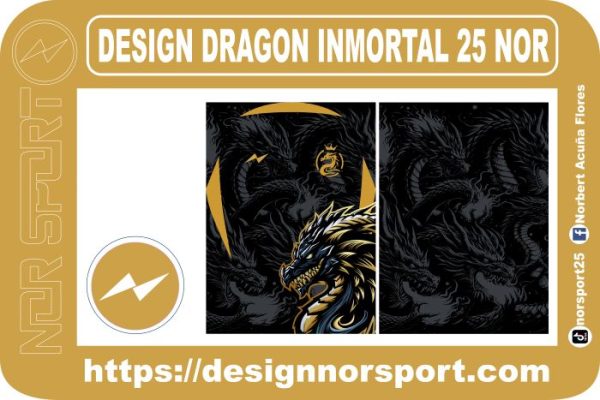 DESIGN DRAGON INMORTAL 25 NOR