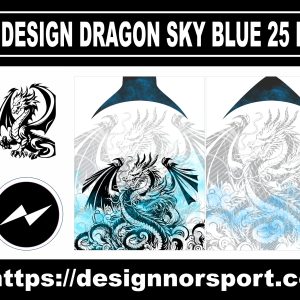 DESIGN DRAGON SKY BLUE 25 NOR