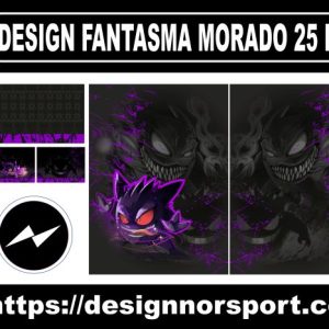 DESIGN FANTASMA MORADO 25 NOR