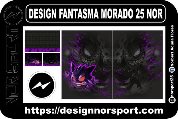 DESIGN FANTASMA MORADO 25 NOR