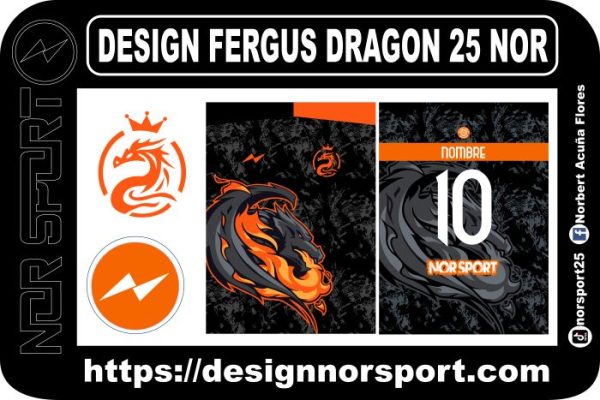 DESIGN FERGUS DRAGON 25 NOR