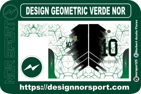DESIGN GEOMETRIC VERDE NOR