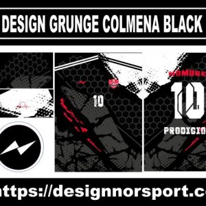 DESIGN GRUNGE COLMENA BLACK NOR