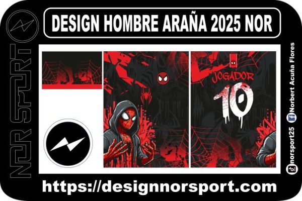 DESIGN HOMBRE ARAÑA 2025 NOR