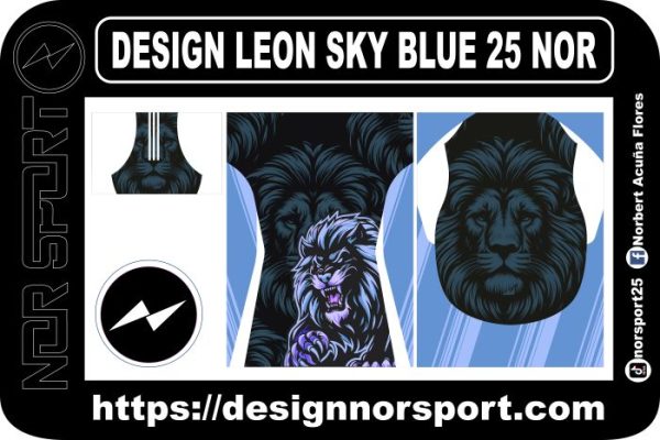 DESIGN LEON SKY BLUE 25 NOR