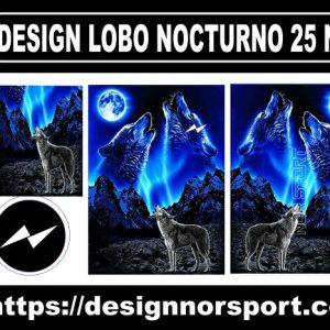 DESIGN LOBO NOCTURNO 25 NOR