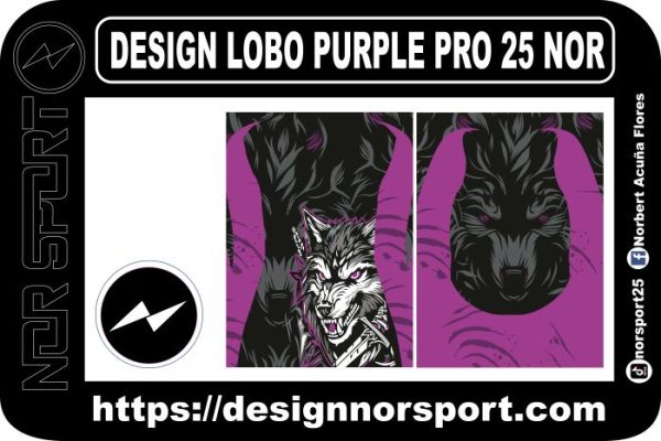 DESIGN LOBO PURPLE PRO 25 NOR