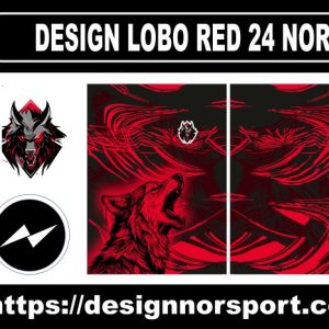DESIGN LOBO RED 24 NOR