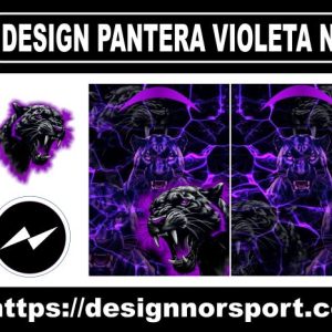 DESIGN PANTERA VIOLETA NOR